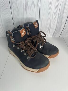 Forsake Men’s Waterproof Halden  Boot Black Leather Size 9.5  Lace Up Hiker